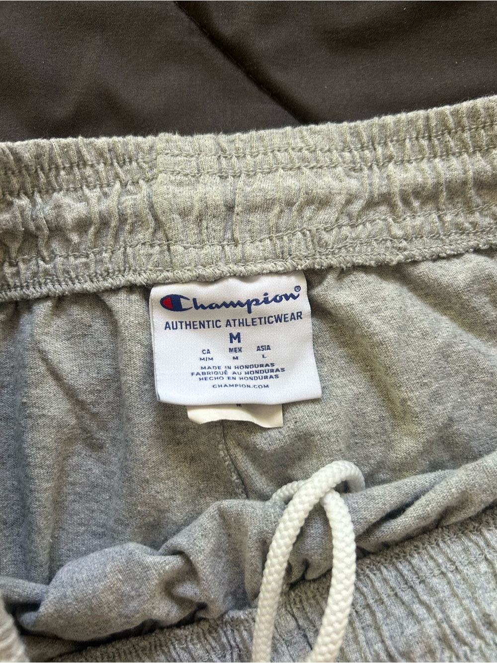 Champion Gray Sweatpants with Drawstring - Picture 1 of 2